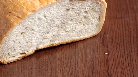 Slicing bread Stock-Footage 45884399
