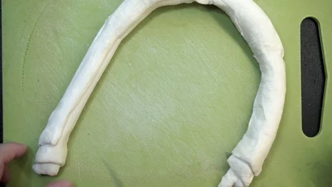 Slicing pasta Stock Footage 101967354