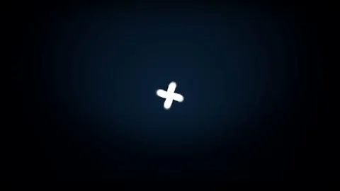 A slick modern motion graphics animation of an exploding, calmness, then Video stock 97261242