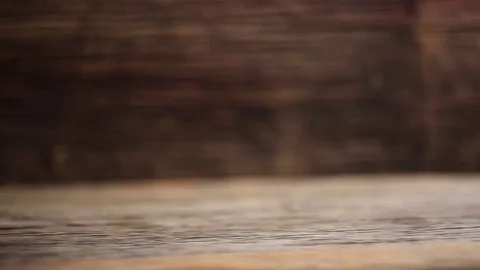 Slide on to a bourbon whiskey based cocktail old fashioned Stock Footage 73753758