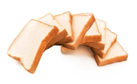Slide bread, slide white bread ,whole wheat with whole grain bread. Stock Photos