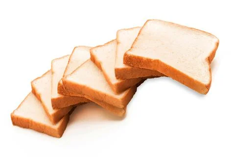 Slide bread, slide white bread ,whole wheat with whole grain bread. Stock Photos