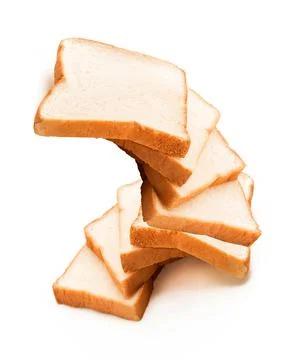 Slide bread, slide white bread ,whole wheat with whole grain bread. Stock Photos