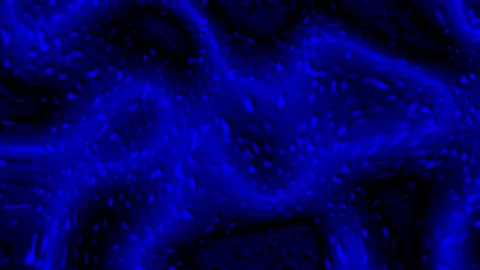 Slide a bright blue wave and gradient over a dark background Video stock 151594400