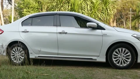 Slide on car. Stock Footage 148927576