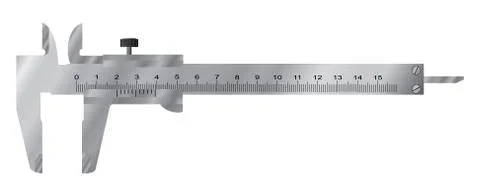Slide gauge. Stock Illustration