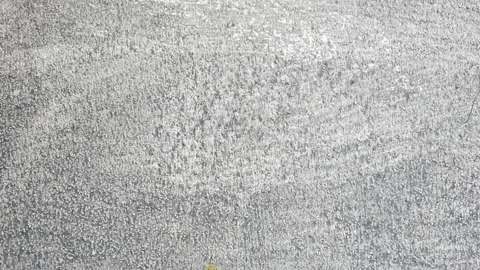 Slide on gray wall footage Stock Footage 156743522