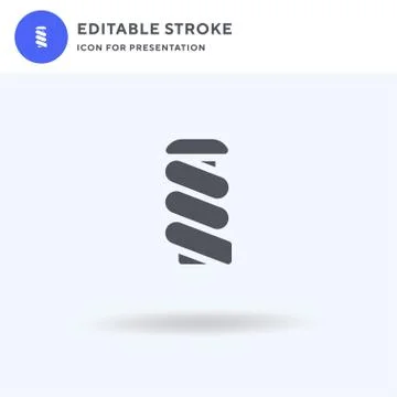 Slide icon vector, filled flat sign, solid pictogram isolated on white, logo Stock Illustration