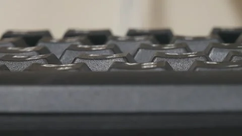 Slide on keyboard footage. Stock Footage 243473233