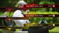 Slide Lower Third Stock After Effects