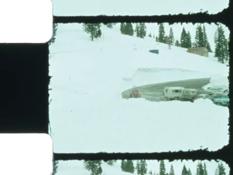 Slide Mountain Nevada 1966 Parking Lot 1 Stock Footage 312295273