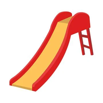 Slide playground for children vector Ilustração Stock