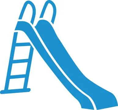 Slide playground icon Illustrazione stock