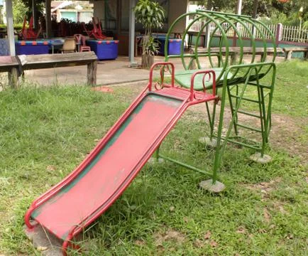 Slide playground Stock Photos