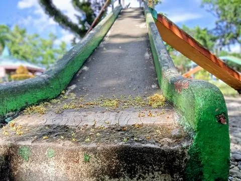 Slide at the playground Foto stock