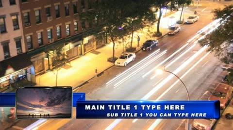 Slide Presentation Lower Third Stock After Effects