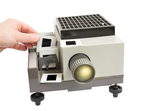 Slide projector Stock Photos