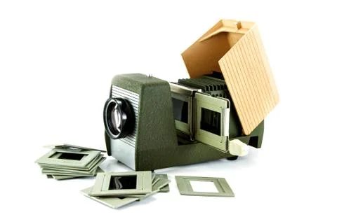 Slide projector Stock Photos