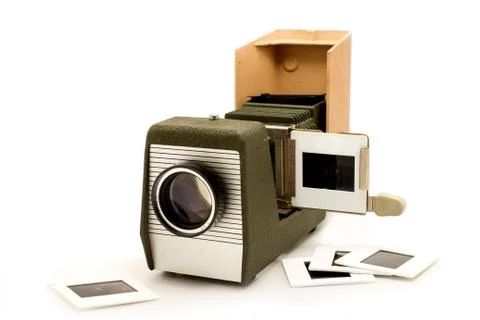 Slide projector Stock Photos