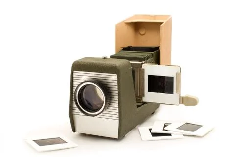 Slide projector Stock Photos