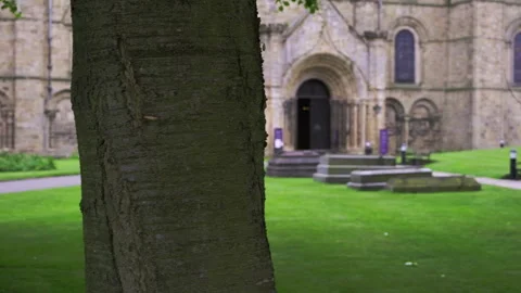 Slide to reveal Durham Cathedral Stock Footage 244644571