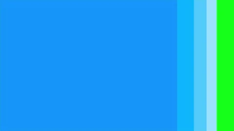 Slide Shape Transitions Color Blue chroma key green screen background Stock Footage 312203728