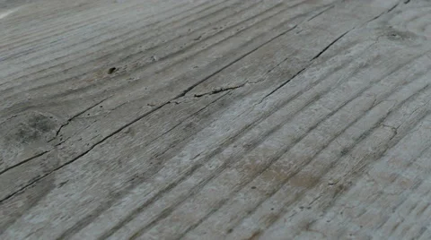 Slide shot over wodden ground Stock Footage 56728613