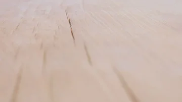 Slide shot of wooden surface \ texture. Video stock 85588652