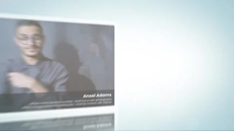 Slide Show After Effects stock