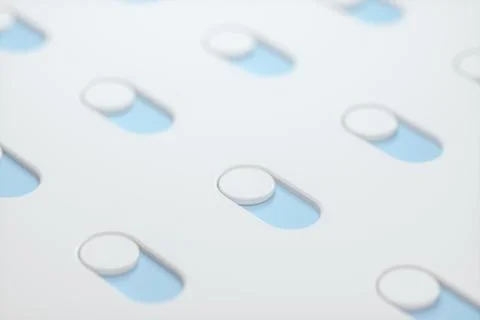 Slide switch and touch button, science and technology, 3d rendering. Stock Photos