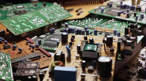Slider The Circuit Board 120 Stock Footage 47404729