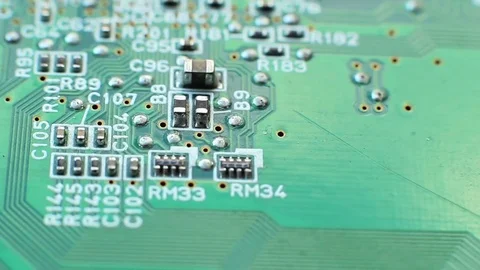 Slider Circuit Board 3 Stock Footage 73045247