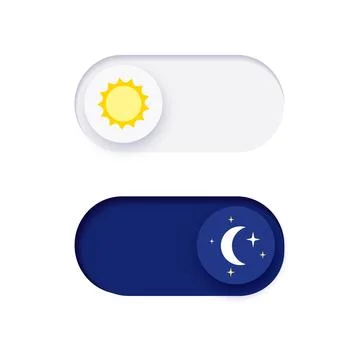 Slider Day Night Stock Illustration