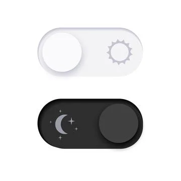 Slider Day Night Stock Illustration