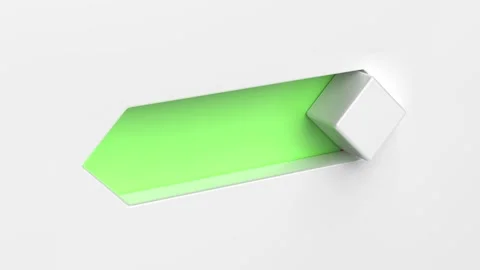 Slider toggle switch interface button Stock Footage 242037230