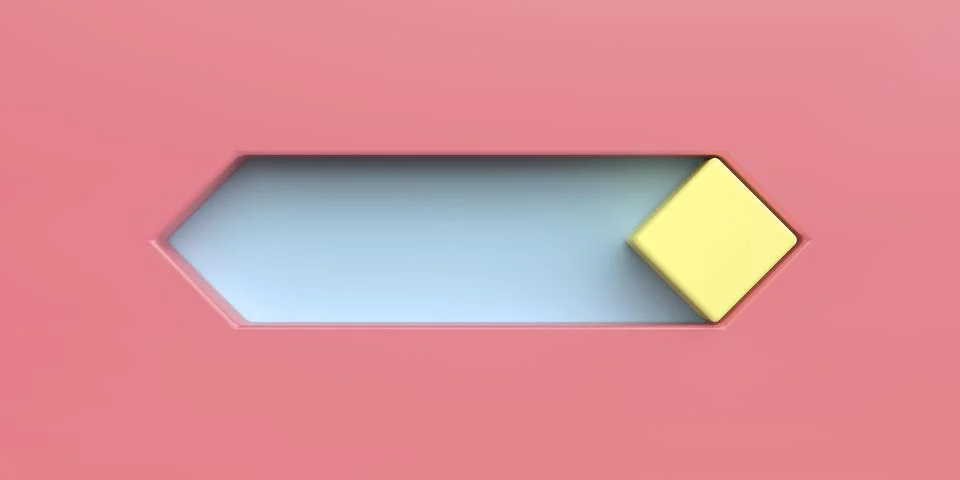 Slider toggle switch interface button. 스톡 일러스트