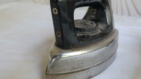 Slider View Of Old Rusty Iron Stock Footage 104298257