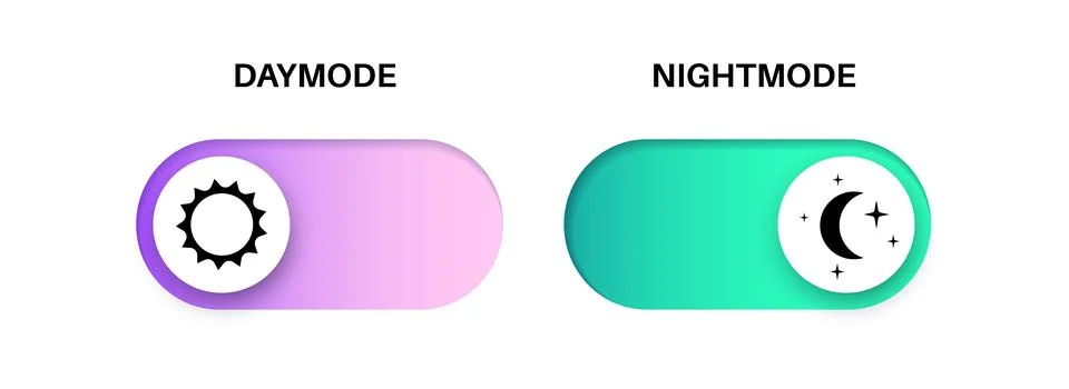 Sliders and scrolls Stock Illustration