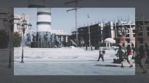 Slideshow After Effects stock