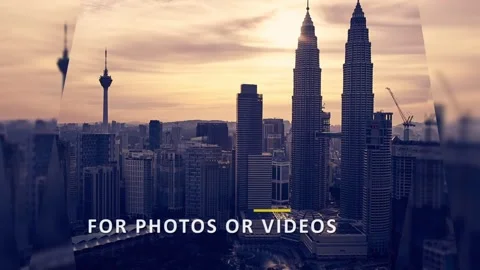 Slideshow After Effects stock