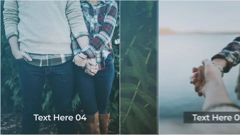 Slideshow After Effects stock