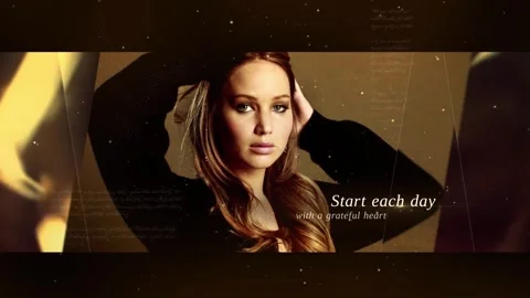 Slideshow Bokeh Catálogo de After Effects