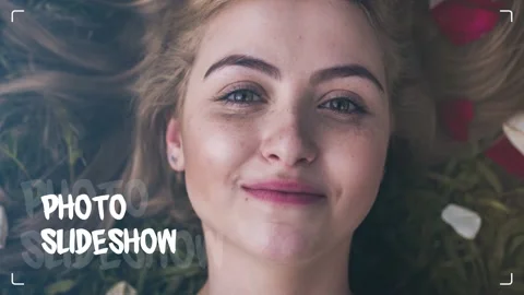 Slideshow - Motion Photo After Effects stock