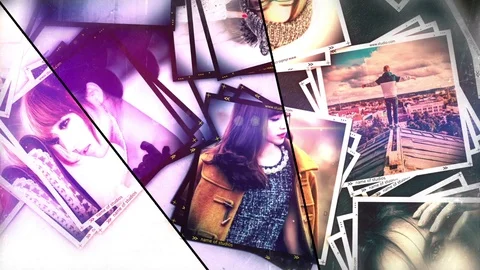 Slideshow Swirl Stock After Effects