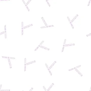Sliding bevel carpenter accessory glyph seamless pattern Stock Illustration