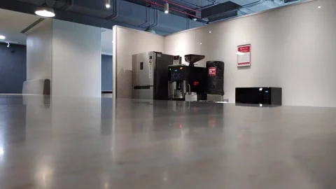 Sliding A Bottle On A Table Away From The Camera And Slides Back Towards 4K 스톡 동영상 123049298