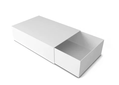 Sliding box Stock Illustration