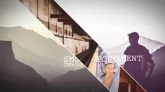 Sliding Colored Parts Stock After Effects