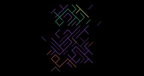 Sliding Diagonal Elements Create the Map of Ghana Stock Footage 324010899