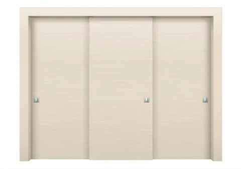 Sliding door wardrobe Stock-Illustration